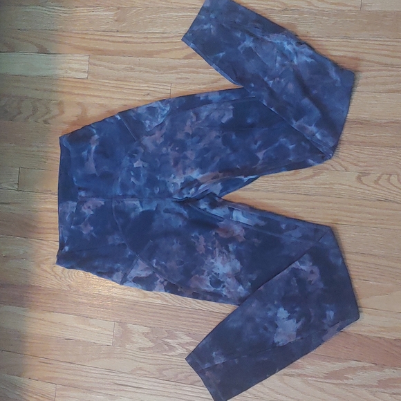 lululemon athletica Pants - Unlimits 25" Diamond Dye Keyhole